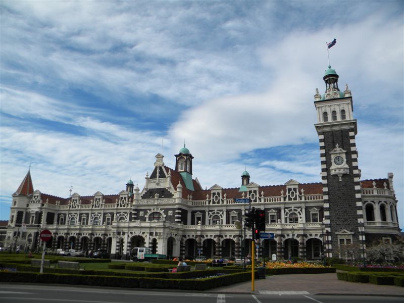 Dunedin Train Station - the most photographed building in New Zealand