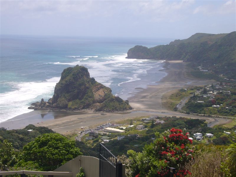 Lion Rock at Piha Beach